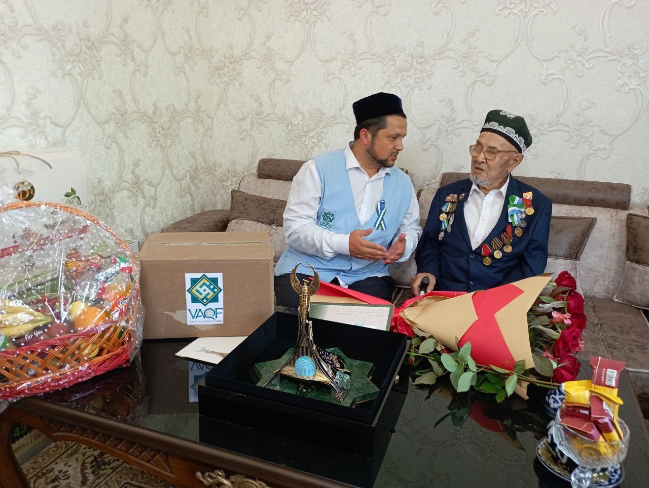 Жиззахда уруш қатнашчилари ҳолидан хабар олинди