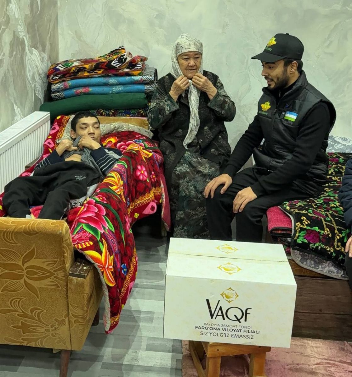 BAYRAM ARAFASIDA 100 TA OILANING HOLIDAN XABAR OLINIB, XAYRIYALAR ULASHILDI 