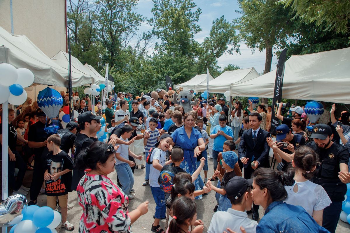 БОЛАЖОНЛАР ҲАҚИҚИЙ БАЙРАМ НАФАСИНИ ҲИС ҚИЛИШДИ