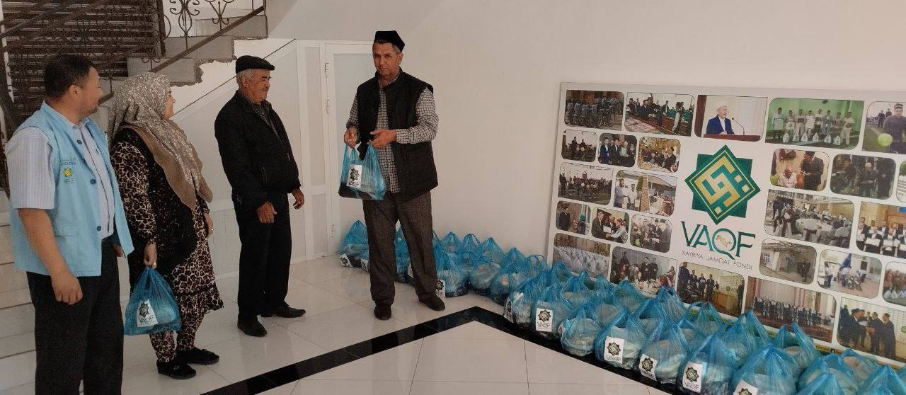 Sirdaryoda muhtojlar uchun navbatdagi xayriya amalga oshirildi